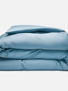 Brooklinen Luxe Sateen Duvet Cover- Storm- Full/Queen $177